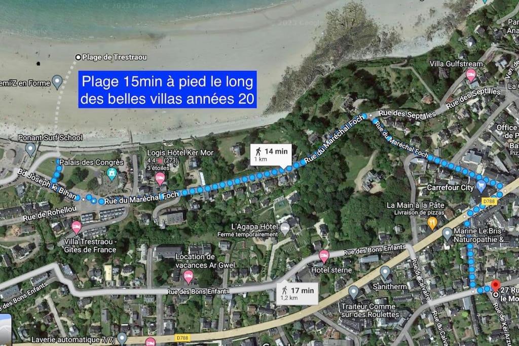 Maison Perros-Guirec 2 Chambres, Plages Et Centre Ville. 6 Pers. Exterior photo